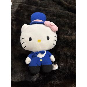 Hello Kitty 14" Standing Hello Kitty Circus Ring Master plush stuffed animal
